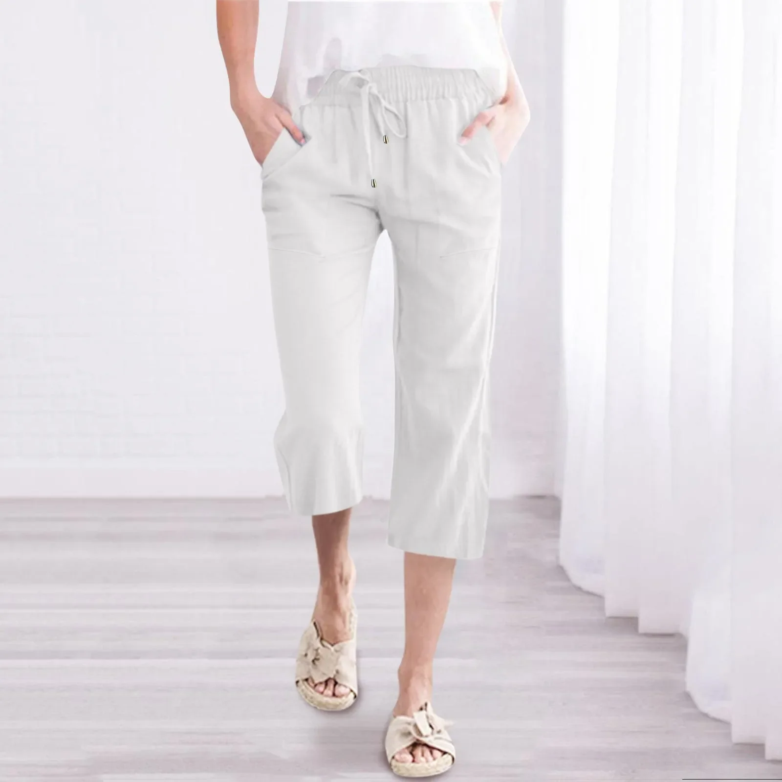 Pantalon Court Léger pour Femme - Image 5
