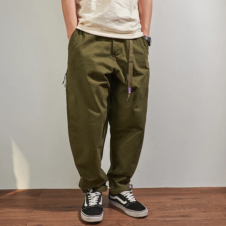 Pantalon Japonais Ample Décontracté - Image 2