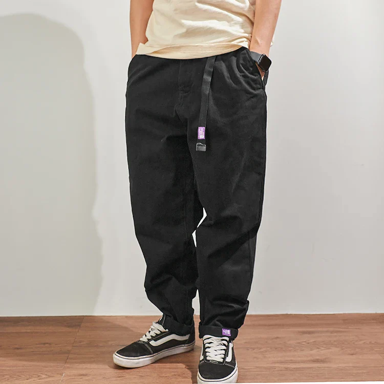 Pantalon Japonais Ample Décontracté - Image 3