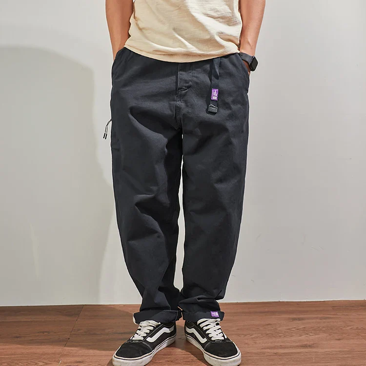 Pantalon Japonais Ample Décontracté - Image 5