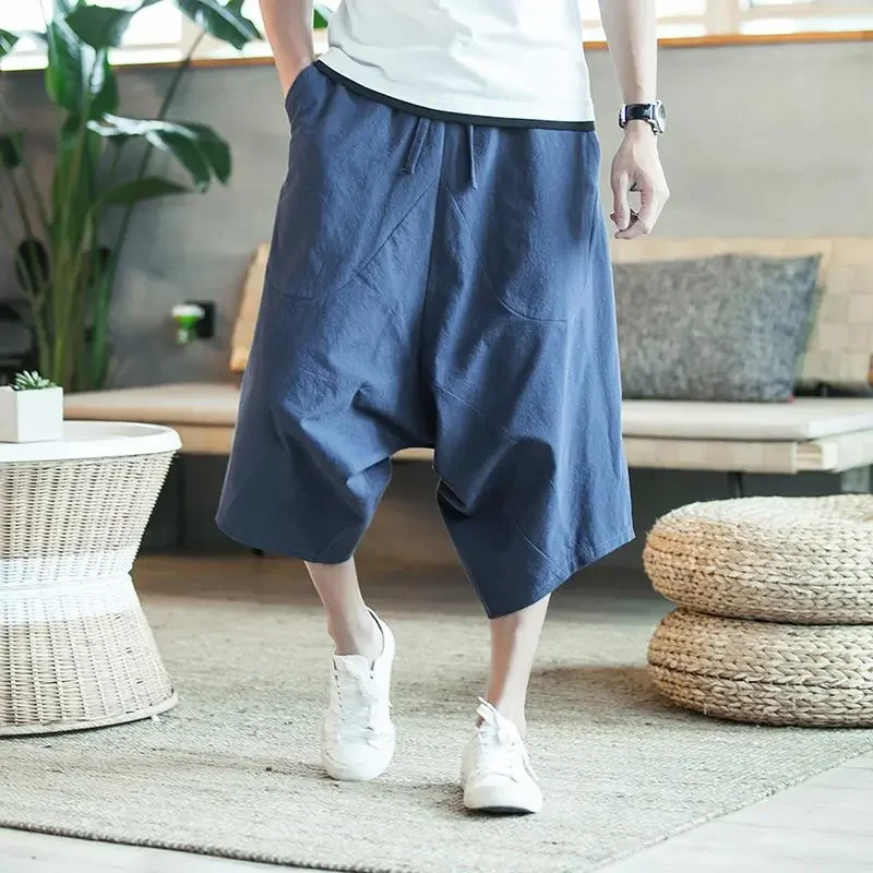 Pantalon Japonais Court Oversize