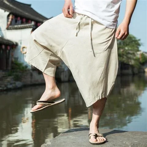 Pantalon Japonais Court Oversize - Image 2