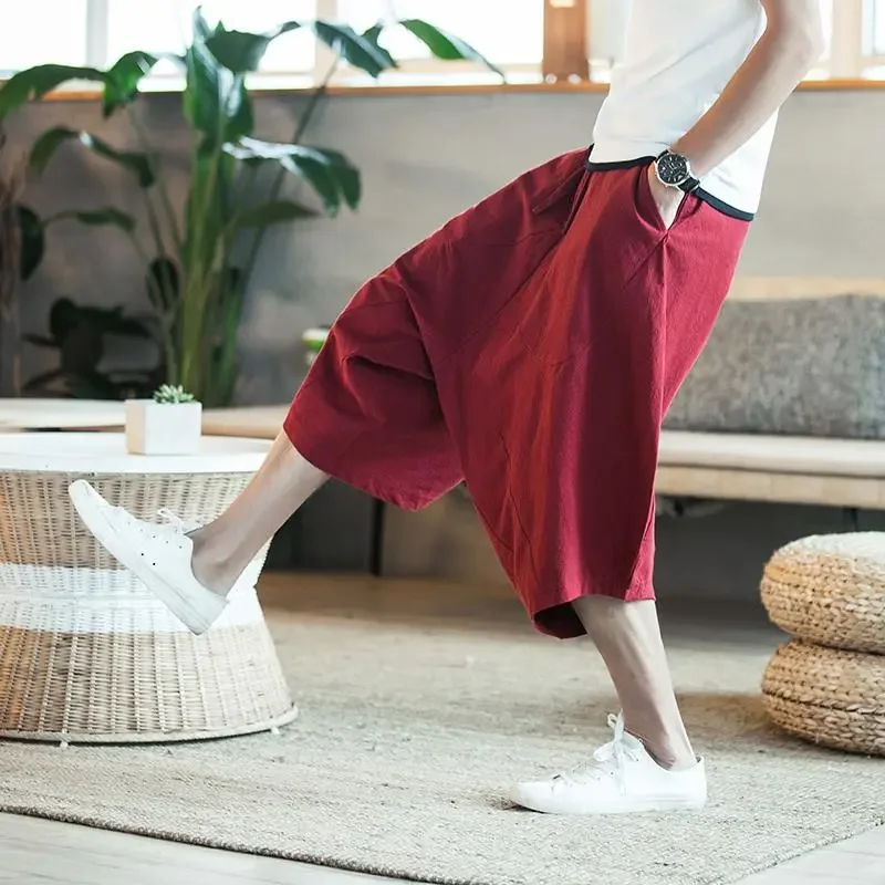 Pantalon Japonais Court Oversize - Image 4