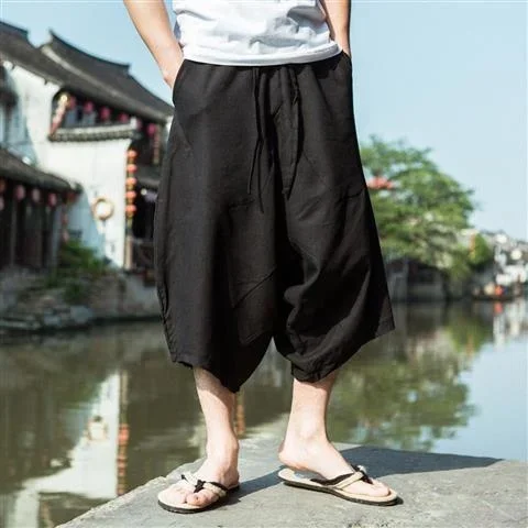 Pantalon Japonais Court Oversize - Image 5