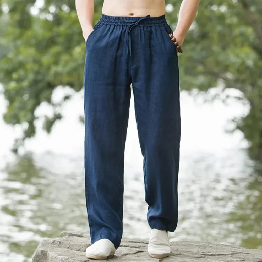 Pantalon Japonais d’Eté Léger en Lin - Image 2