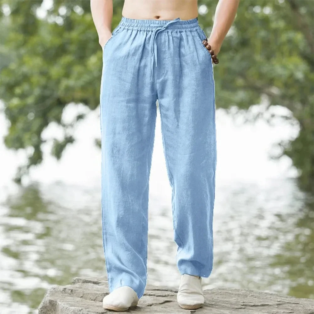 Pantalon Japonais d’Eté Léger en Lin - Image 4