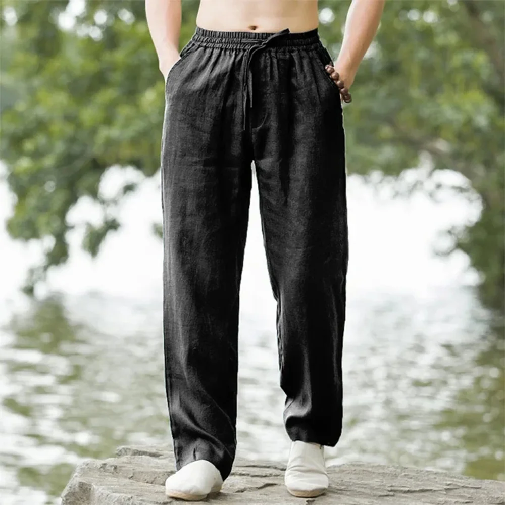 Pantalon Japonais d’Eté Léger en Lin - Image 5