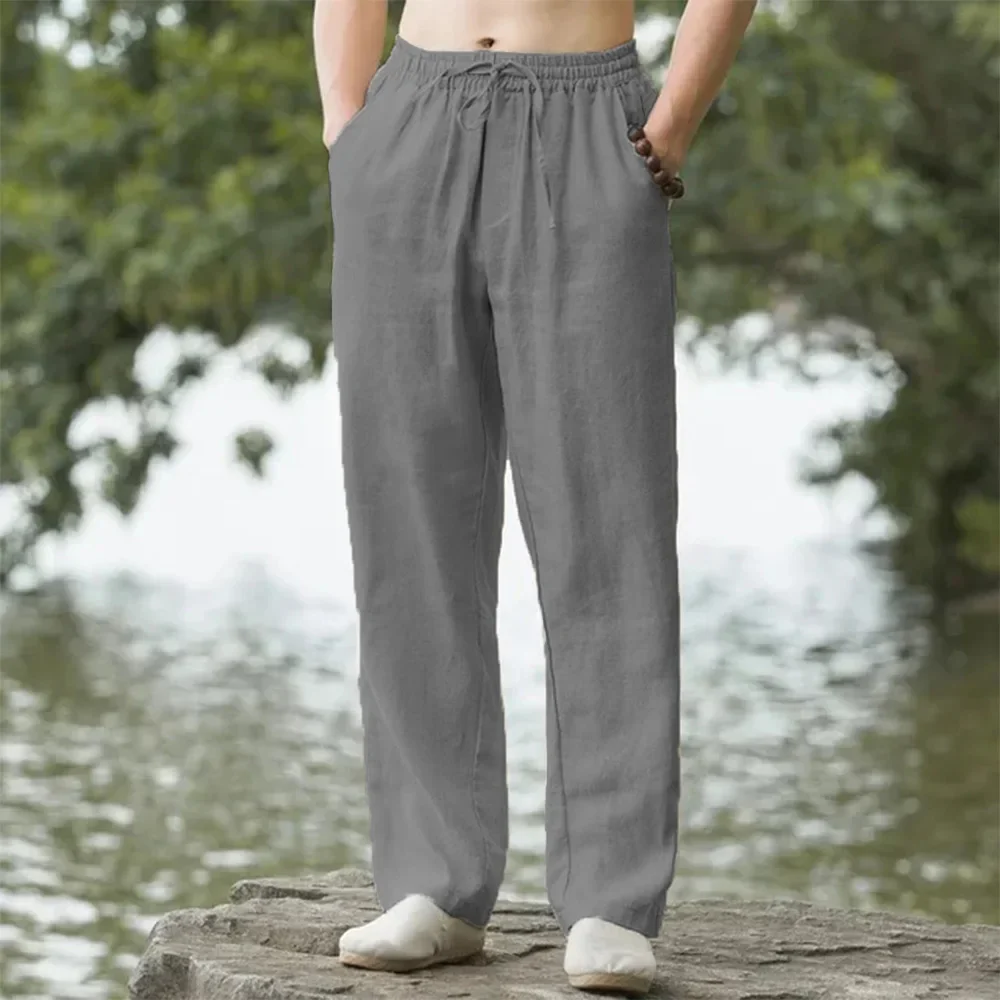 Pantalon Japonais d’Eté Léger en Lin - Image 6