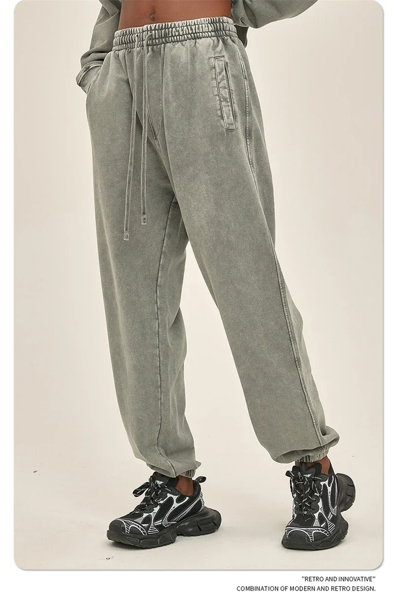 Pantalon Japonais Délavé Rétro - Image 4
