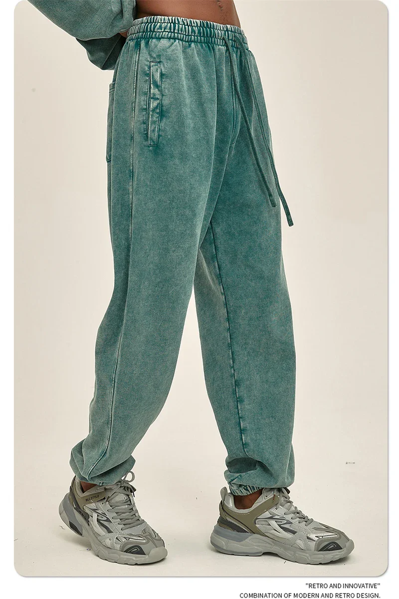 Pantalon Japonais Délavé Rétro - Image 5