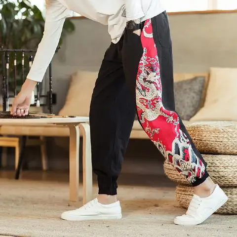 Pantalon Japonais Dragon - Image 2