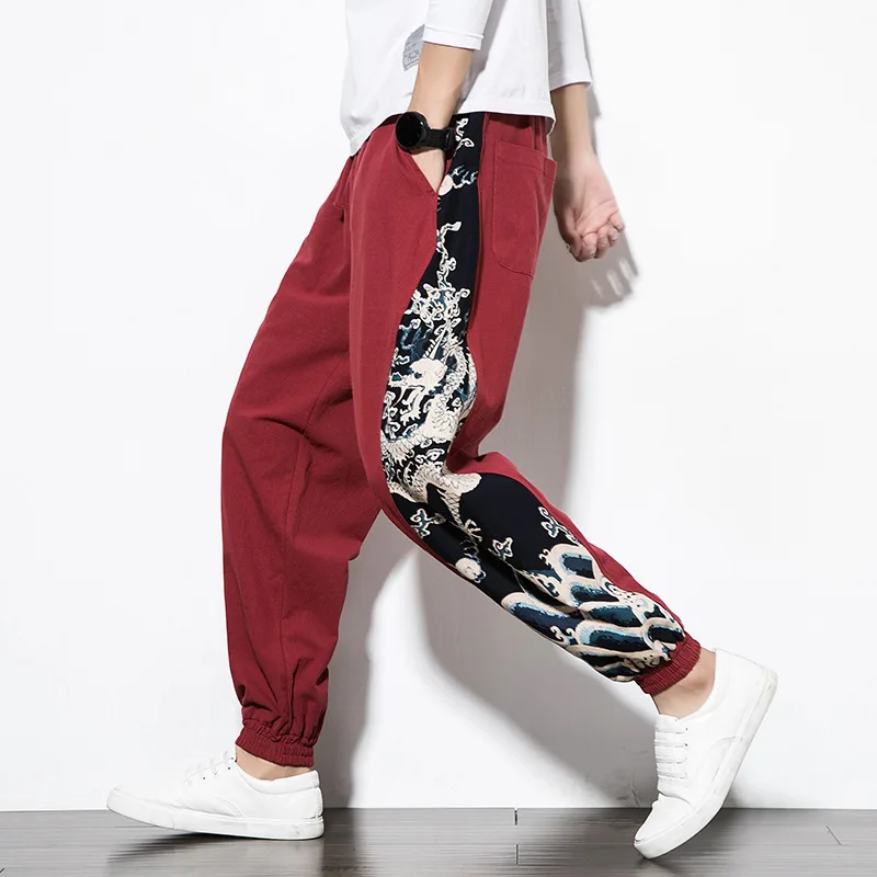 Pantalon Japonais Dragon - Image 4