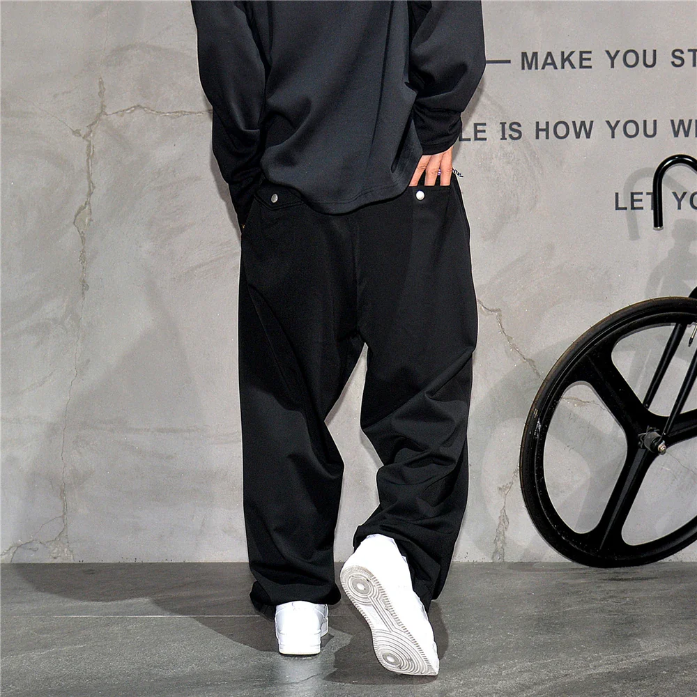 Pantalon Japonais Droit à Ceinture - Image 2