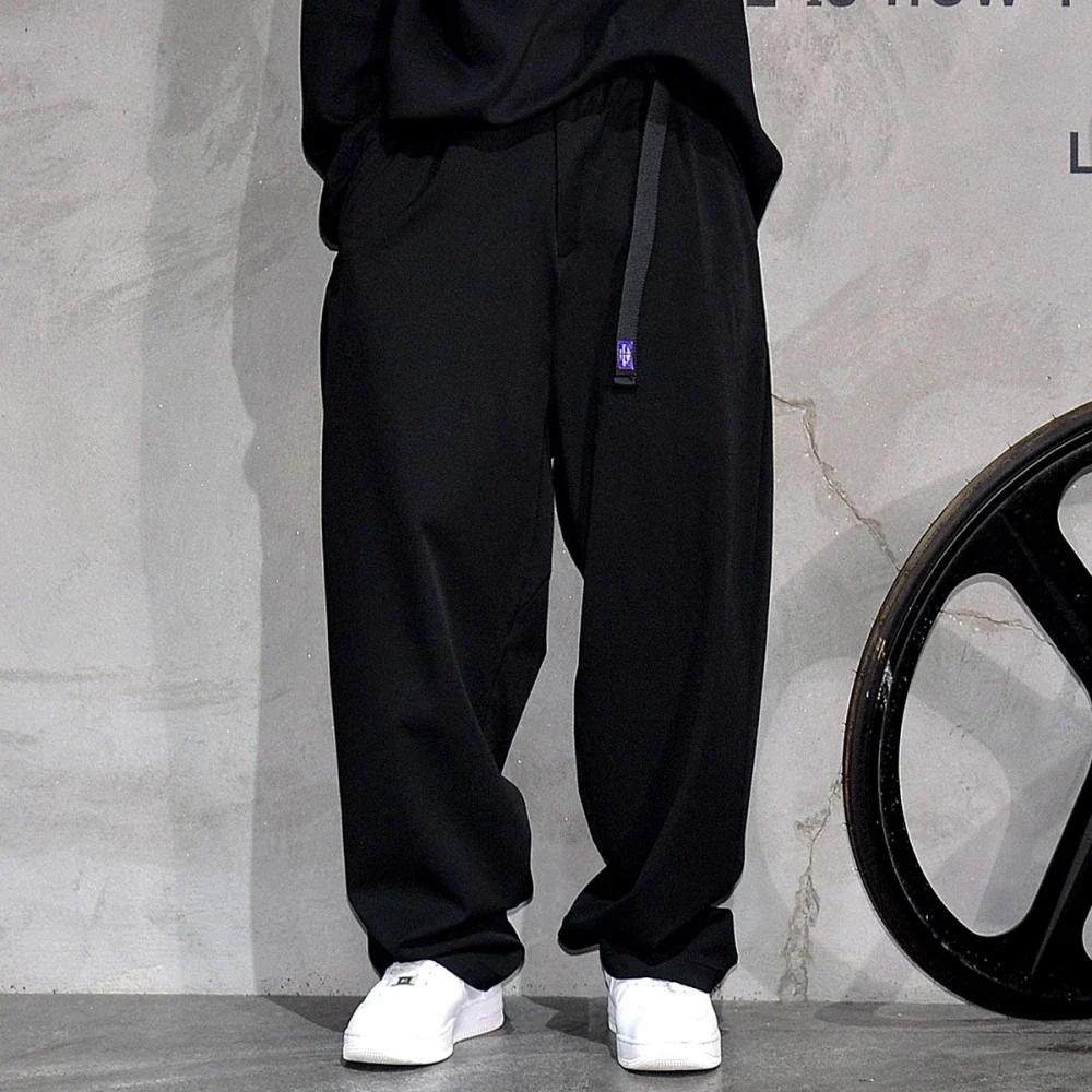 Pantalon Japonais Droit à Ceinture - Image 3