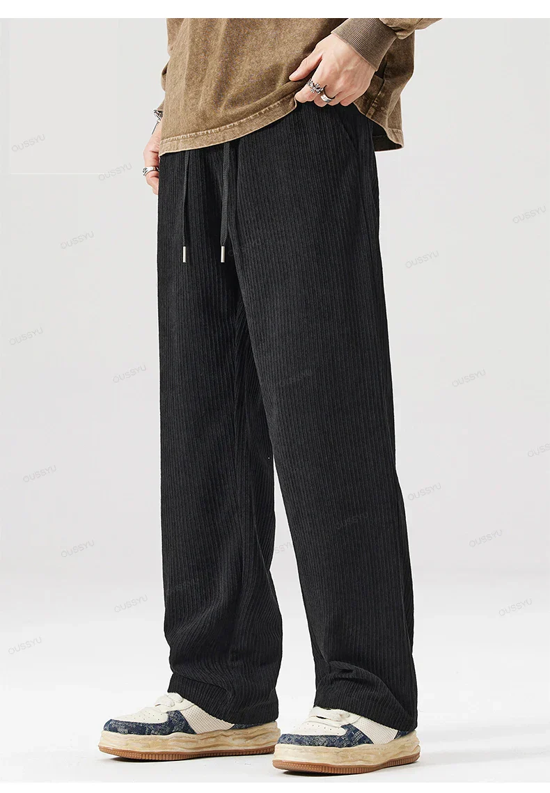 Pantalon Japonais Droit en Velours - Image 6