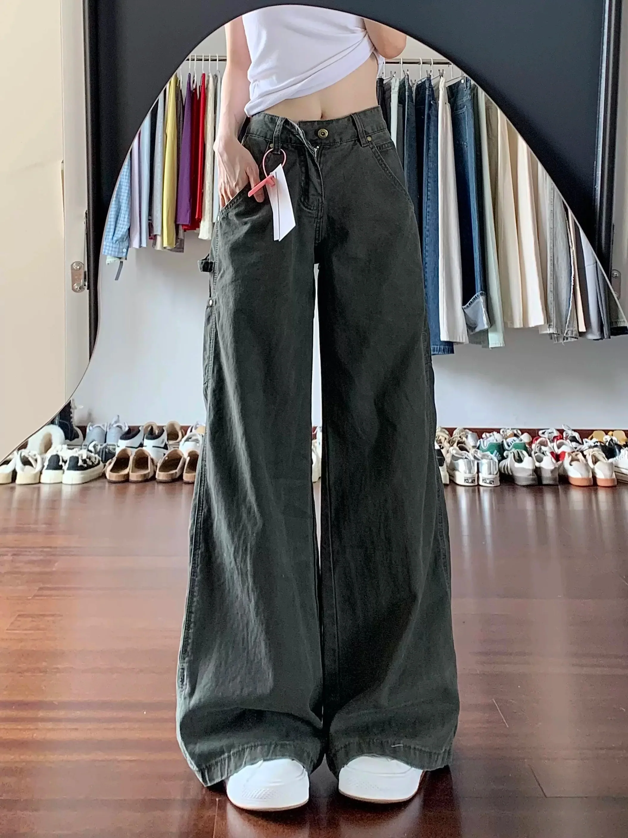 Pantalon Japonais en Denim Large