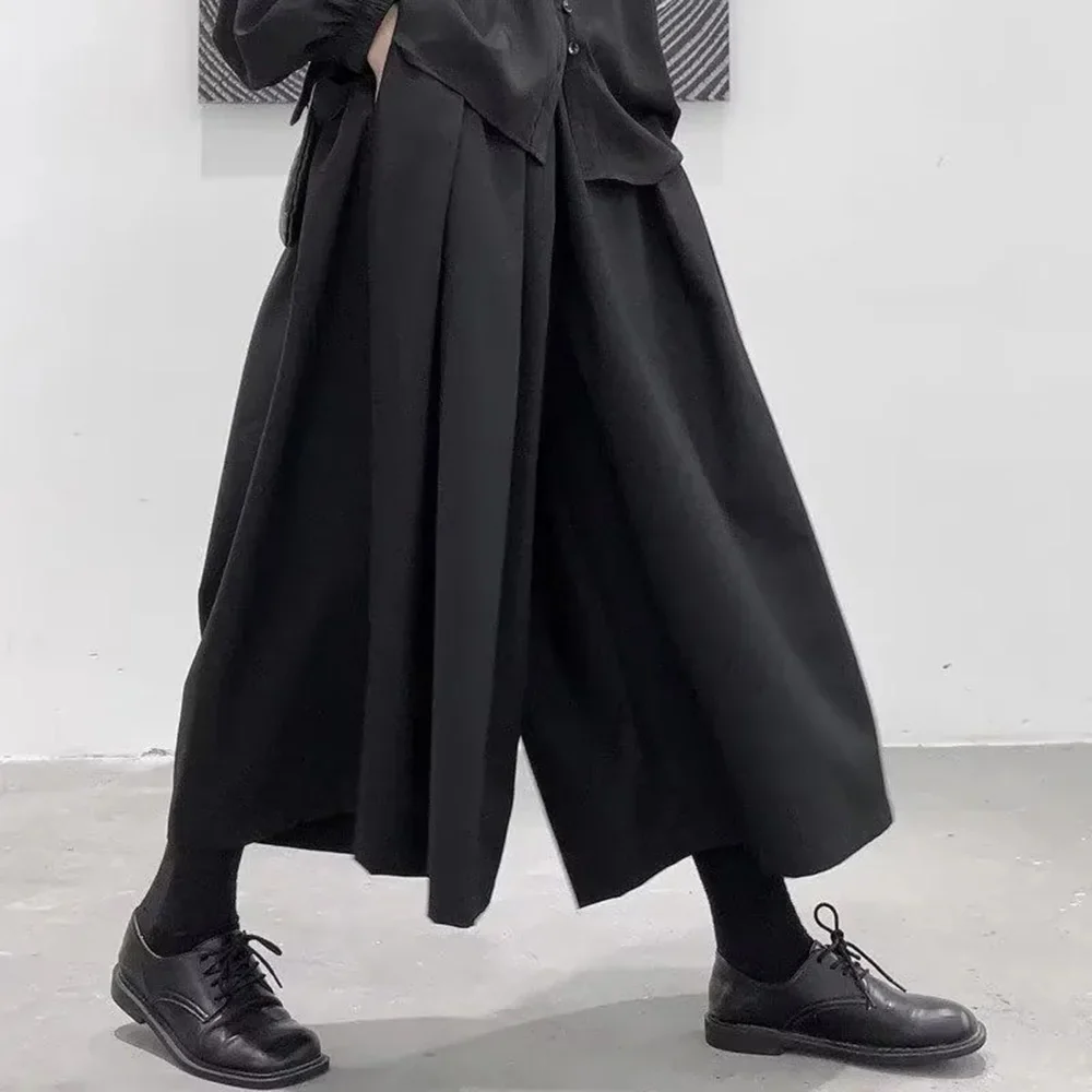 Pantalon Japonais Homme Hakama Large
