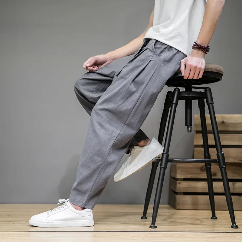 Pantalon Japonais Homme Souple - Image 11