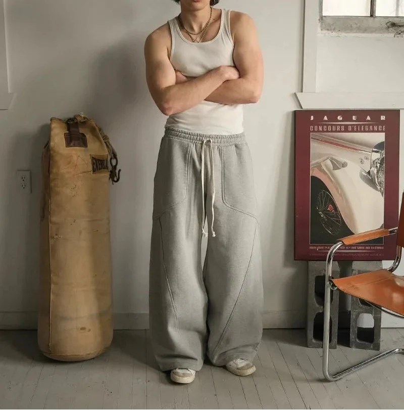Pantalon Japonais Large Streetwear