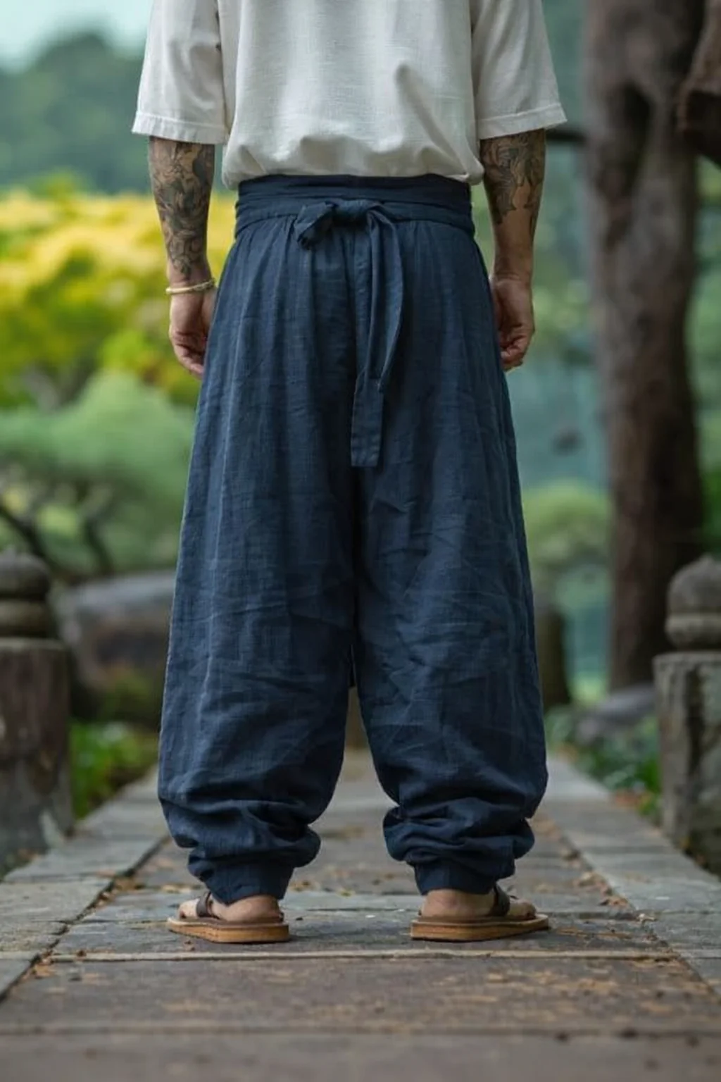 Pantalon Japonais Léger Décontracté - Image 4