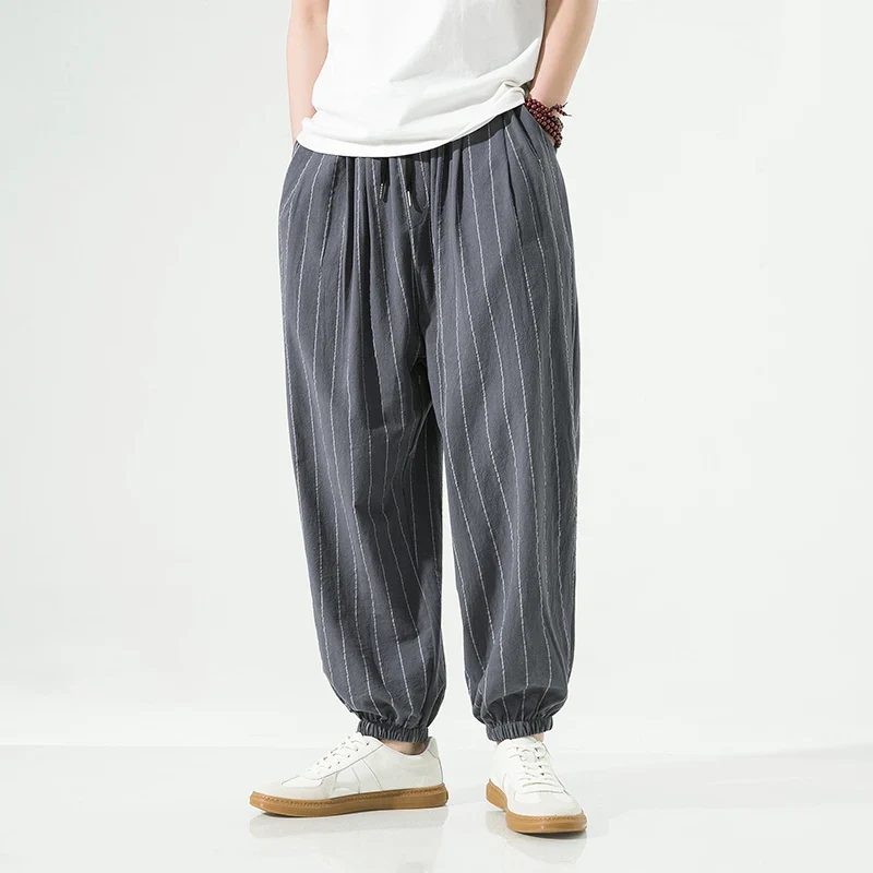 Pantalon Japonais Rayé - Image 3