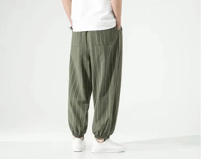 Pantalon Japonais Rayé - Image 9