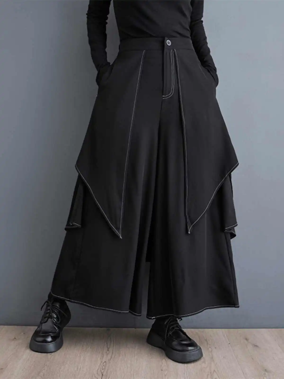 Pantalon Japonais Surdimensionné