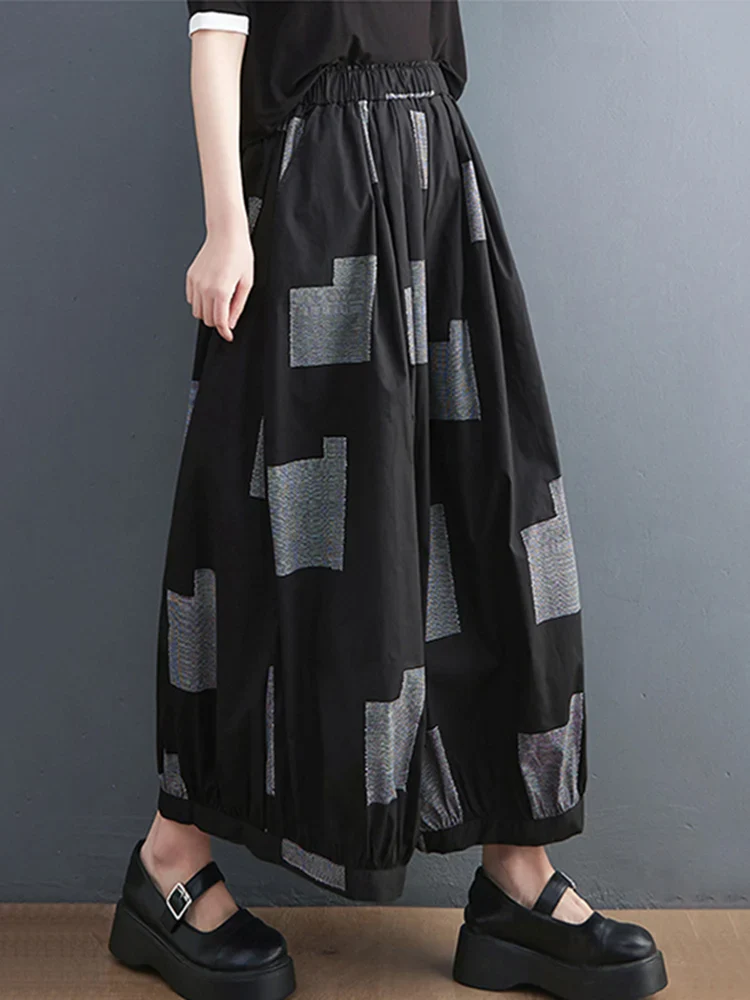 Pantalon Japonais Taille Haute Ample - Image 4