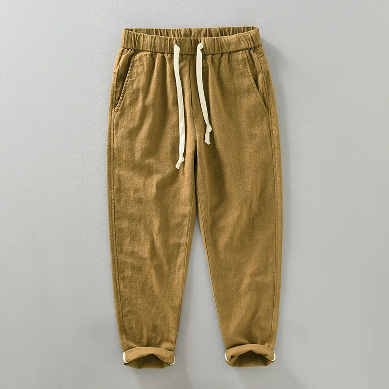 Pantalon Léger Homme en Lin Respirant - Image 2