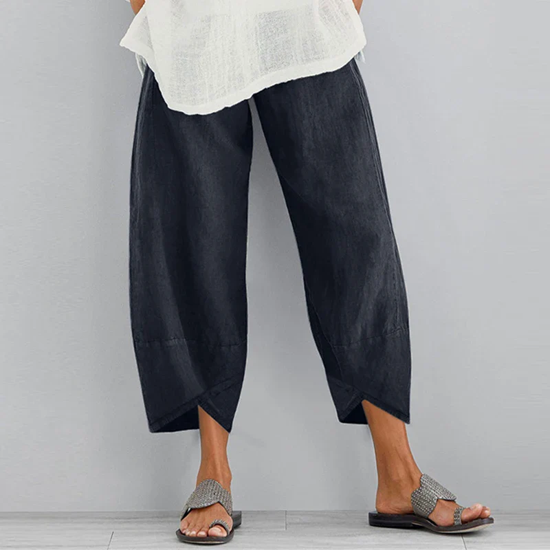 Pantalon Sarouel Japonais en Lin - Image 4