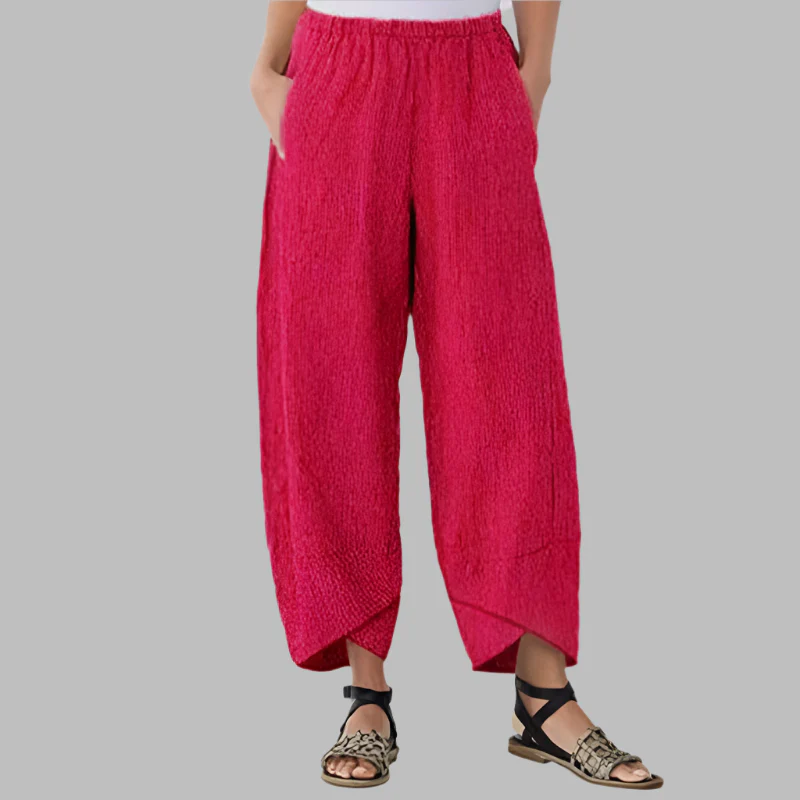 Pantalon Sarouel Japonais en Lin - Image 7