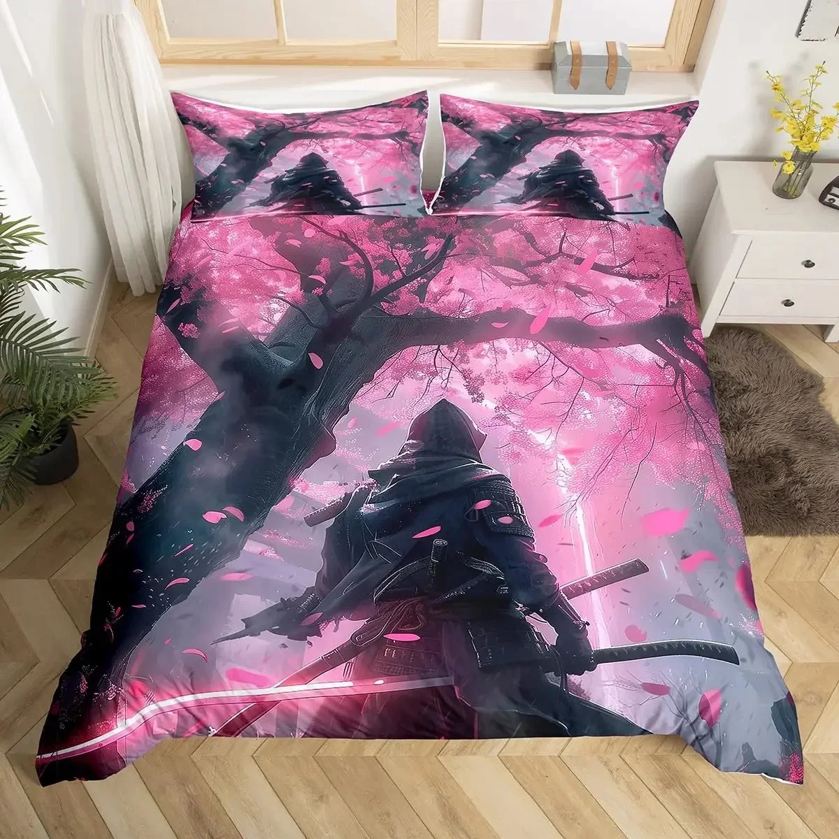 Parure de Lit au Design Japonais