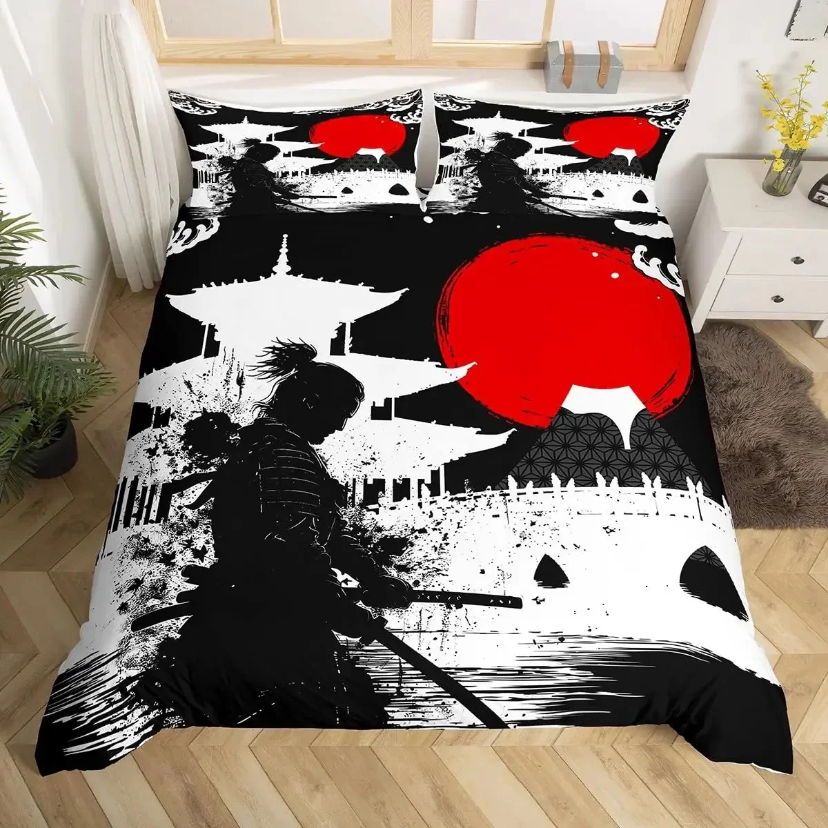 Parure de Lit Japonaise Samouraï Chic
