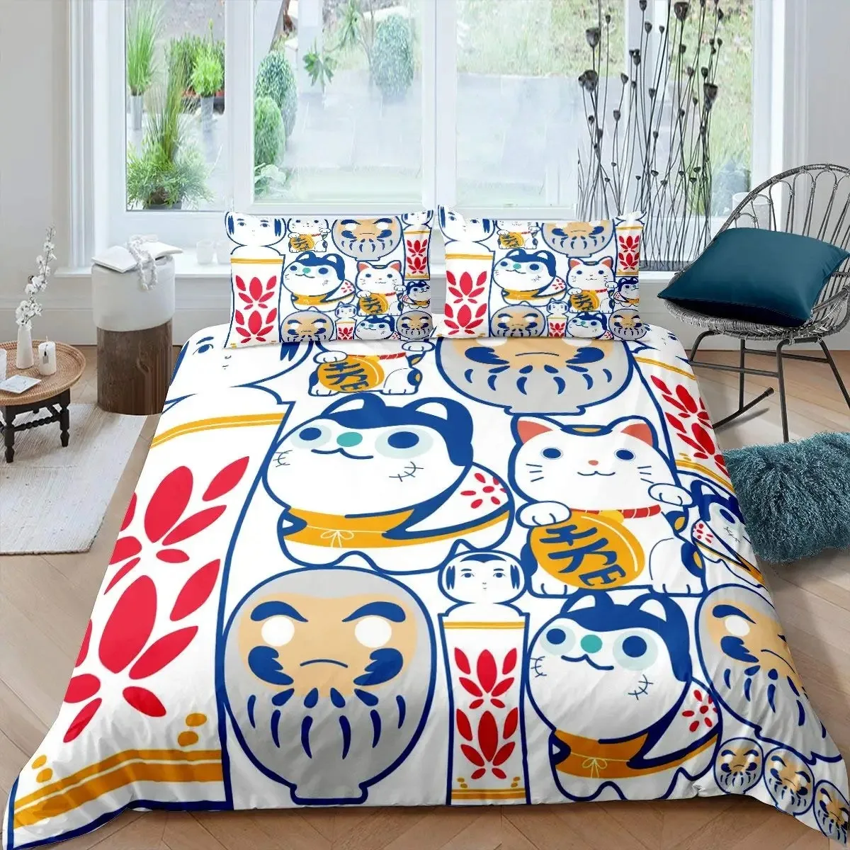 Parure de Lit Porte-Bonheur Japonais