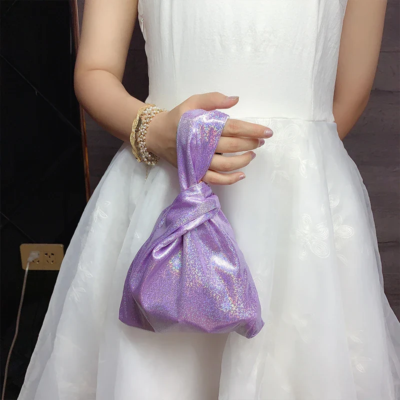 Petit Sac de Poignet Japonais Pailleté - Image 2
