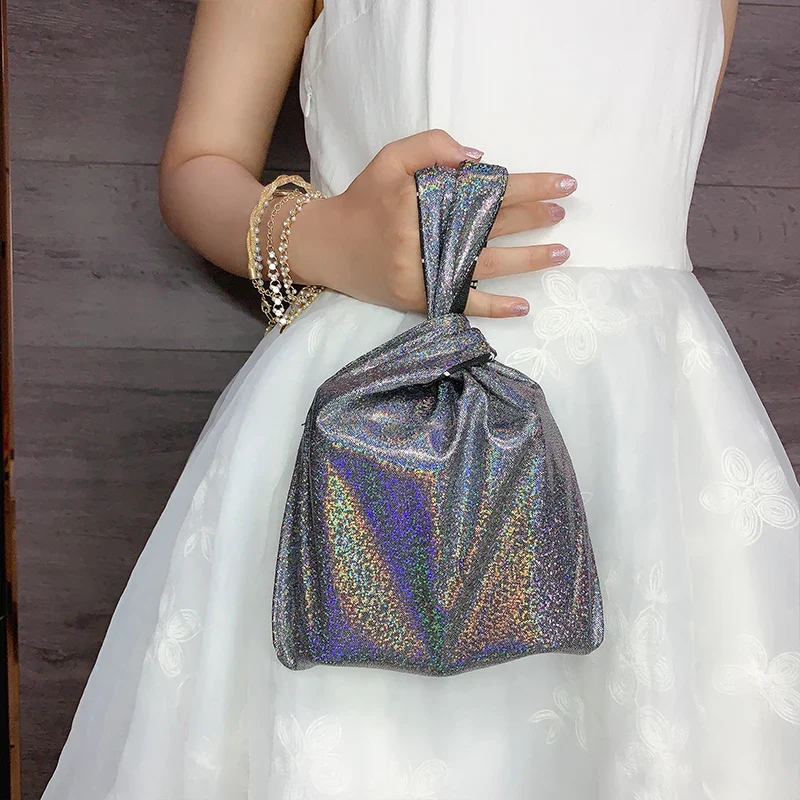 Petit Sac de Poignet Japonais Pailleté - Image 3