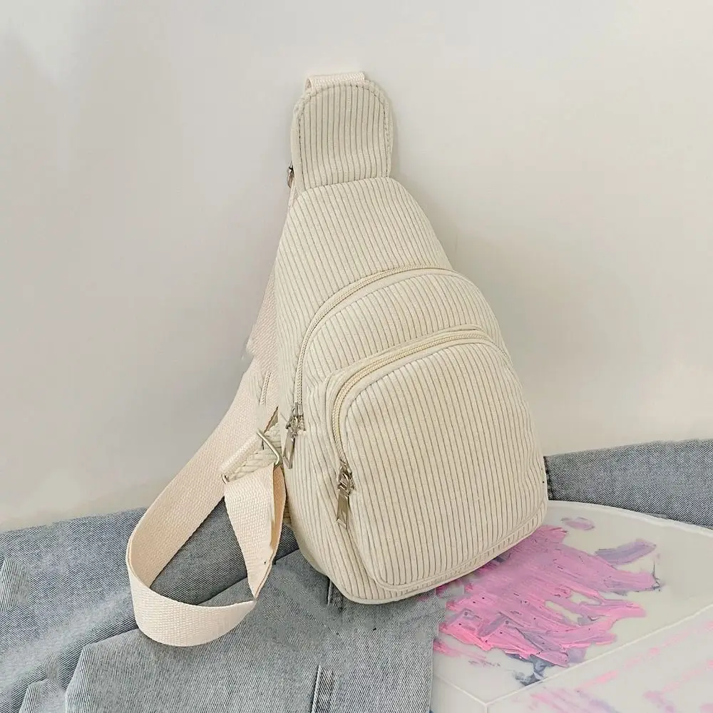 Petit Sac Japonais en Velours Côtelé