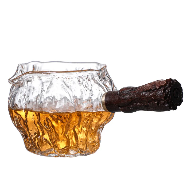 Petite Théière Japonaise en Verre Irrégulière - Image 5