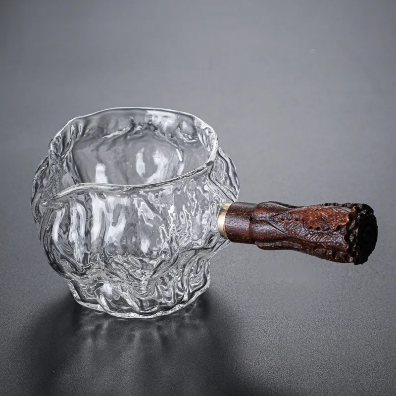 Petite Théière Japonaise en Verre Irrégulière - Image 6