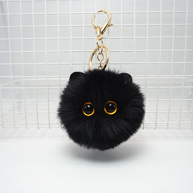 Porte-clé Chat en Peluche Kawaii - Image 2