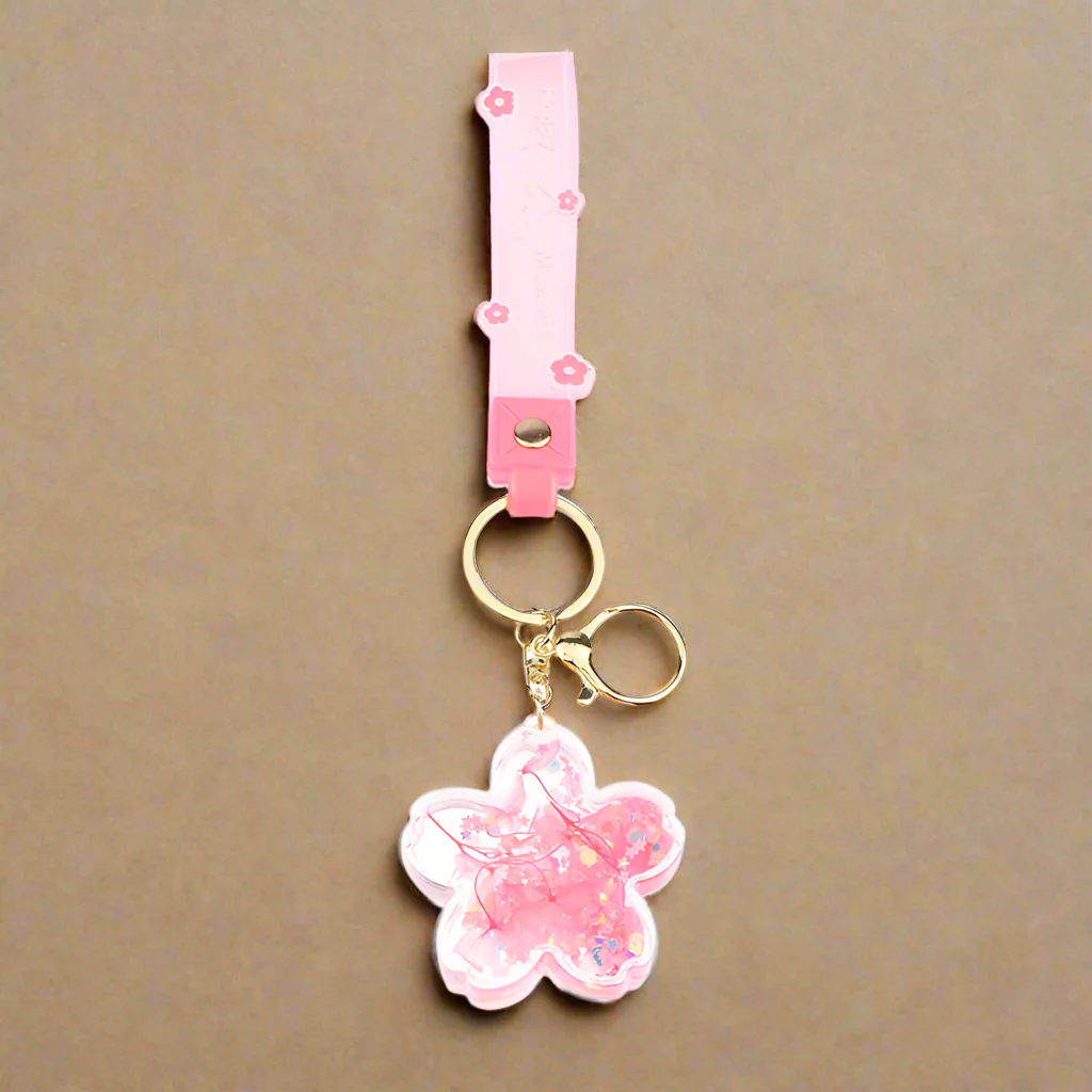 Porte-clef Japonais Acrylique Sakura - Image 3