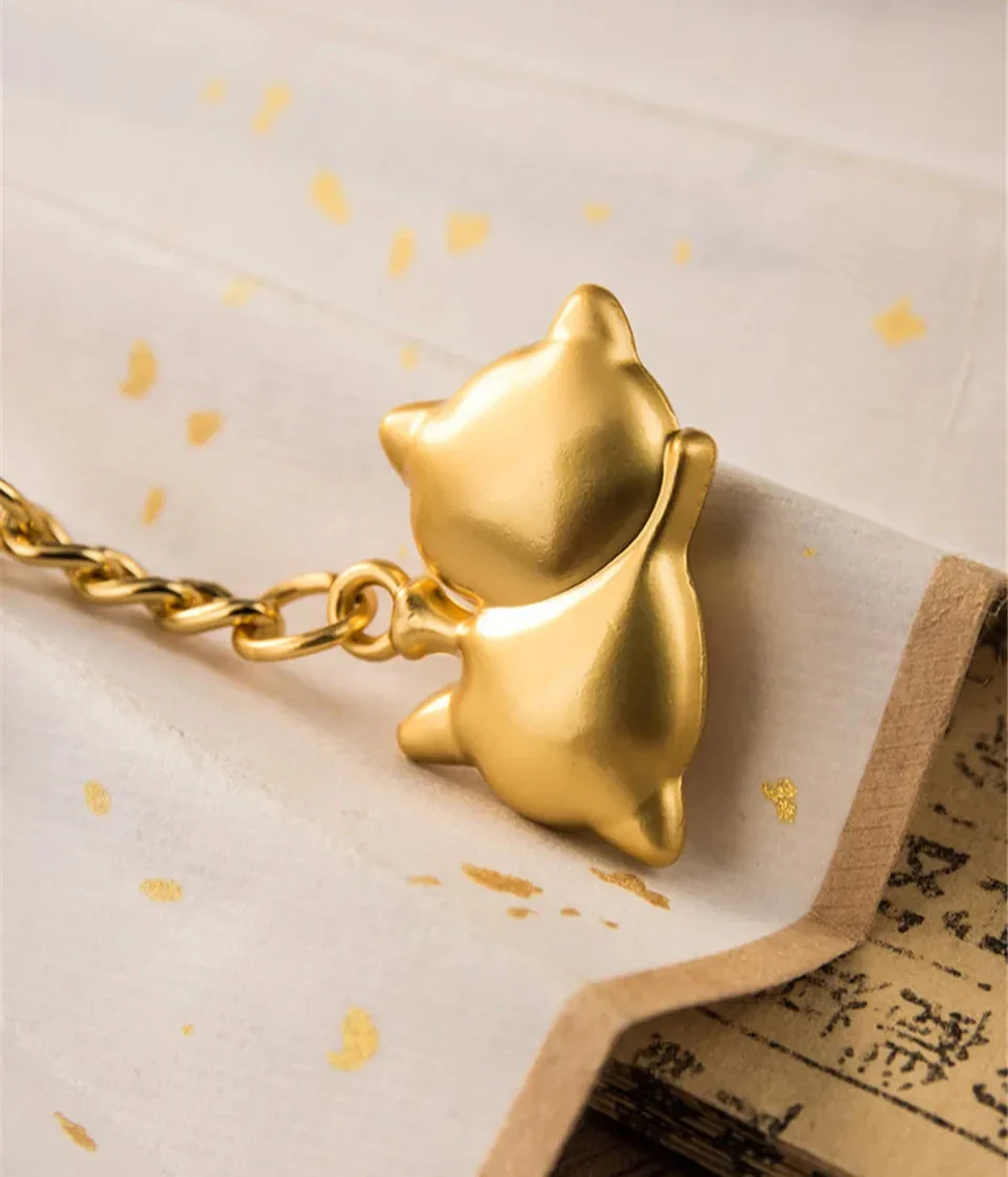 Porte-clef Japonais Chat Content - Image 4