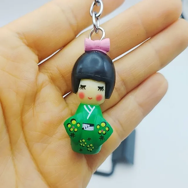 Porte-clef Japonais style Kokeshi - Image 3
