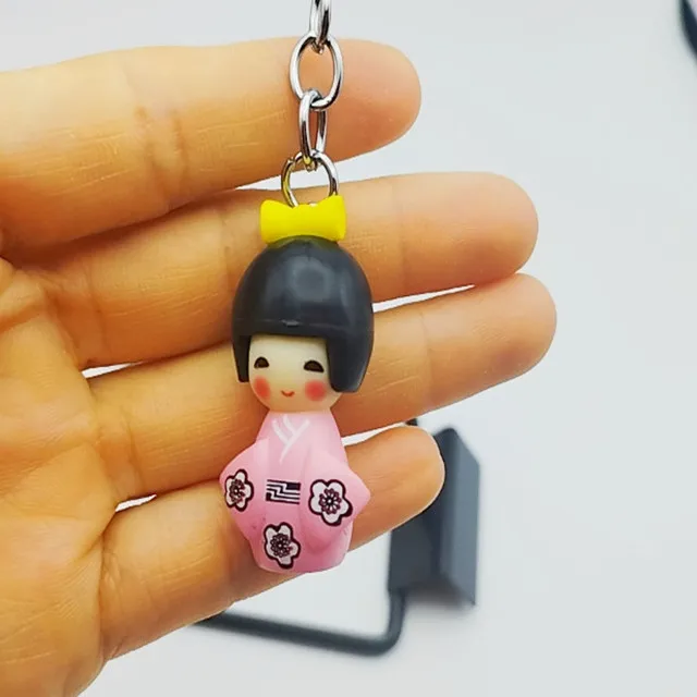 Porte-clef Japonais style Kokeshi - Image 5