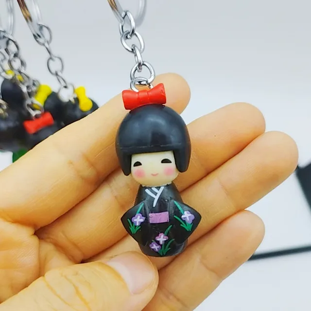 Porte-clef Japonais style Kokeshi - Image 6
