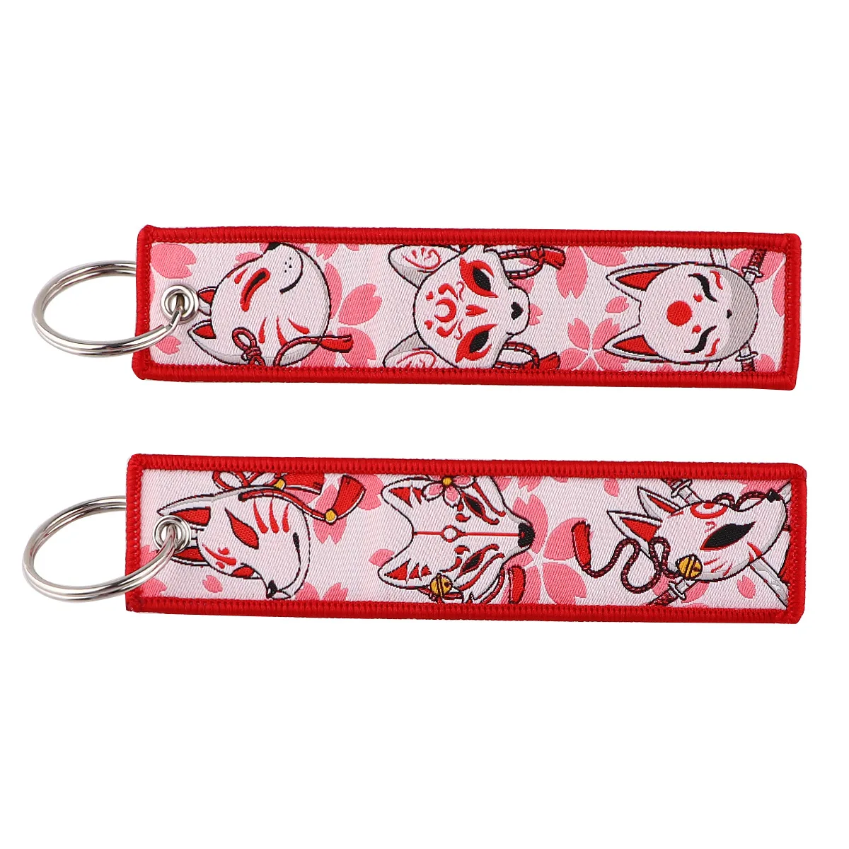 Porte-Clés Brodé Kitsuné - Image 3