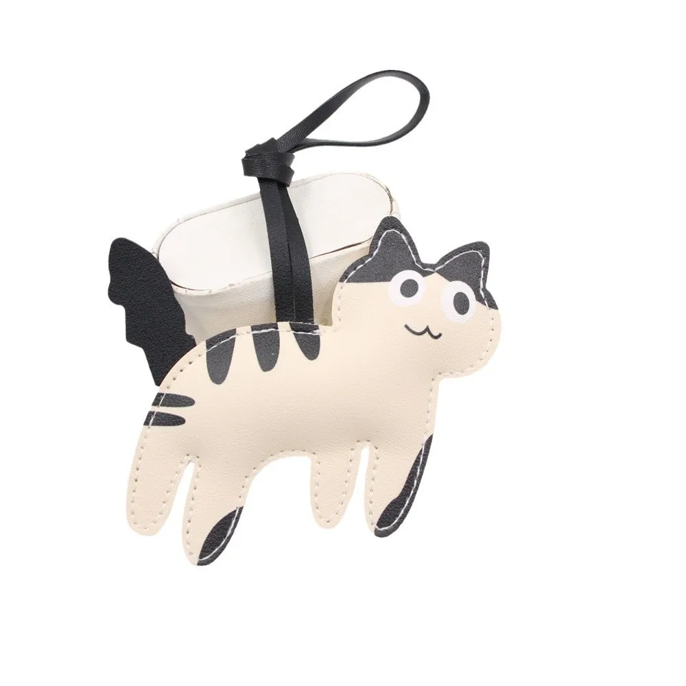 Porte-clés Chat en Cuir - Image 2