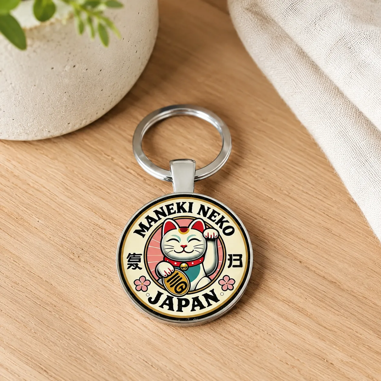 Porte-Clés Chat Japon