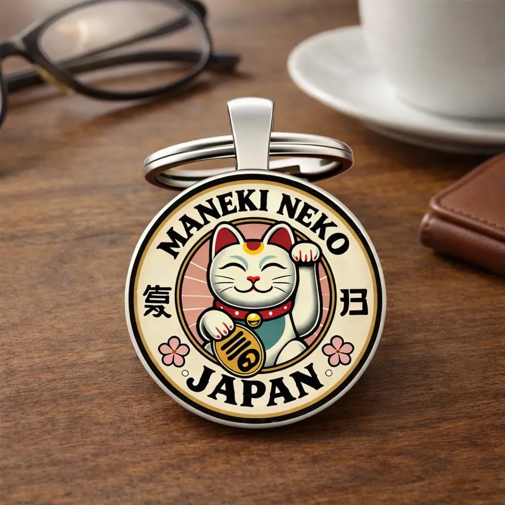 Porte-Clés Chat Japon - Image 3