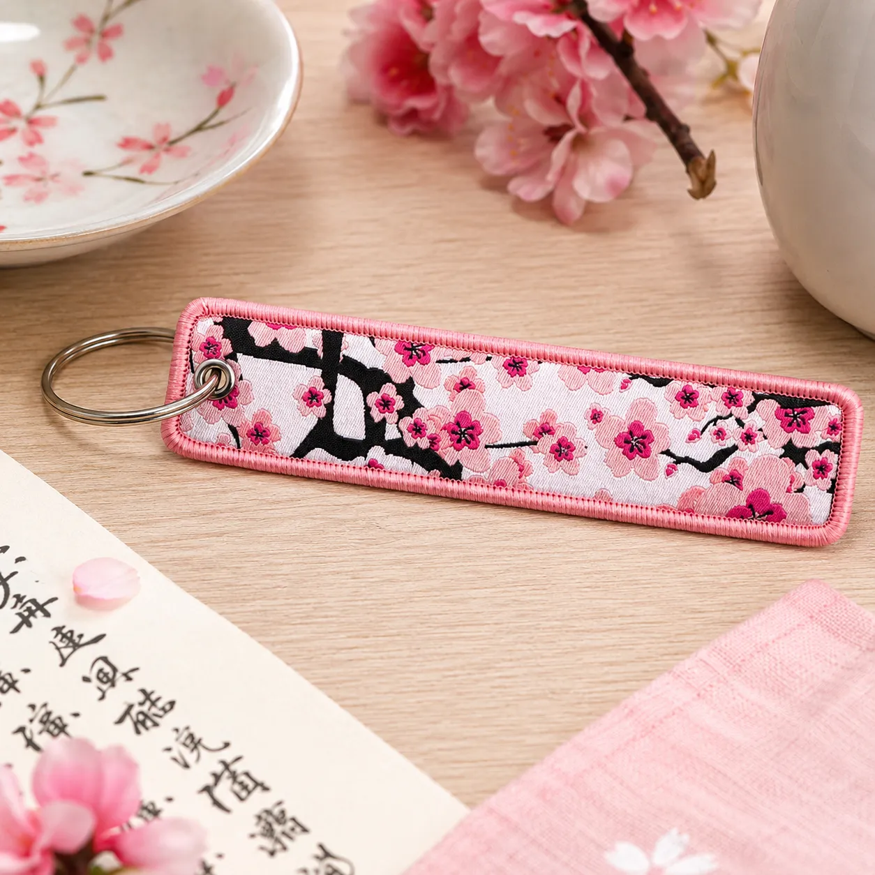 Porte-Clés Fleur de Cerisier - Image 2